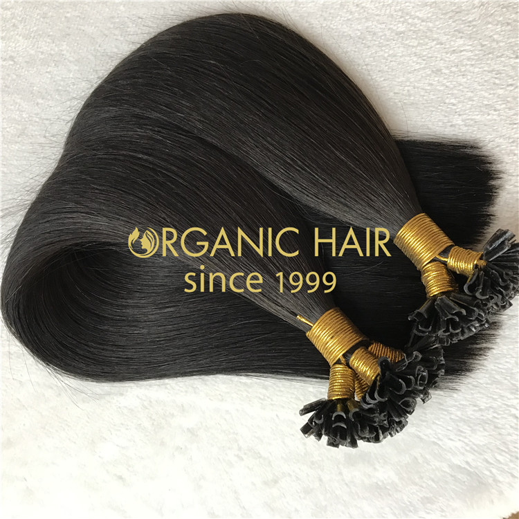 Hair extensions to order--The U tip hair extensions C4